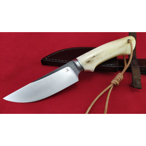 РІГ ЛОСЯ ІІ ексклюзивний ніж ручної роботи майстра студії RUSLAN KNIVES, купити замовити в Україні (Сталь N690™ 60 HRC). Photo 2